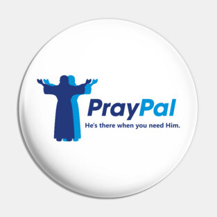 PrayPal Jesus Pin