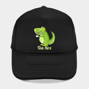 Comic Dino T-Rex Tea-Rex Tea Funny Hat