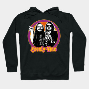 Steely Dan / Original Retro 1970s Style Design Hoodie
