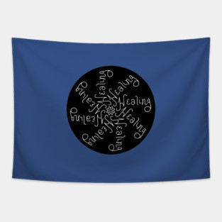 HEALING 7 Wonders Tapestry