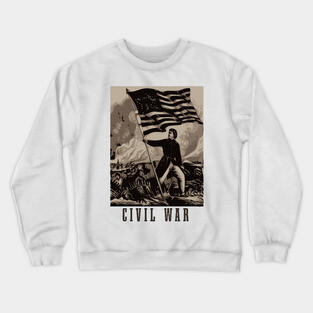Civil war Crewneck Sweatshirt