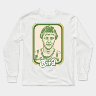 Larry Bird / Retro Basketball Fan Design Long Sleeve T-Shirt