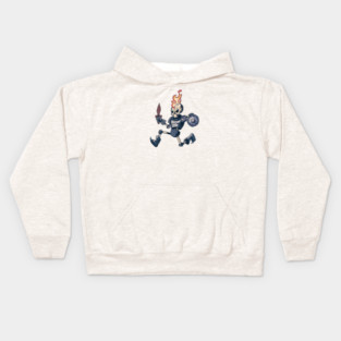 SKELETON KNIGHT Kids Hoodie