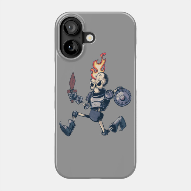 SKELETON KNIGHT Phone Case by droidmonkey
