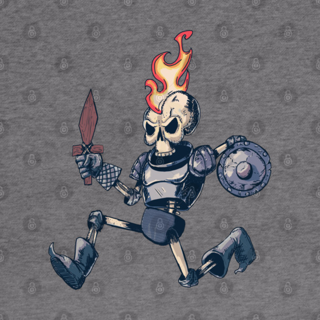 SKELETON KNIGHT by droidmonkey