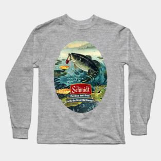 Schmidt Beer Bass Long Sleeve T-Shirt