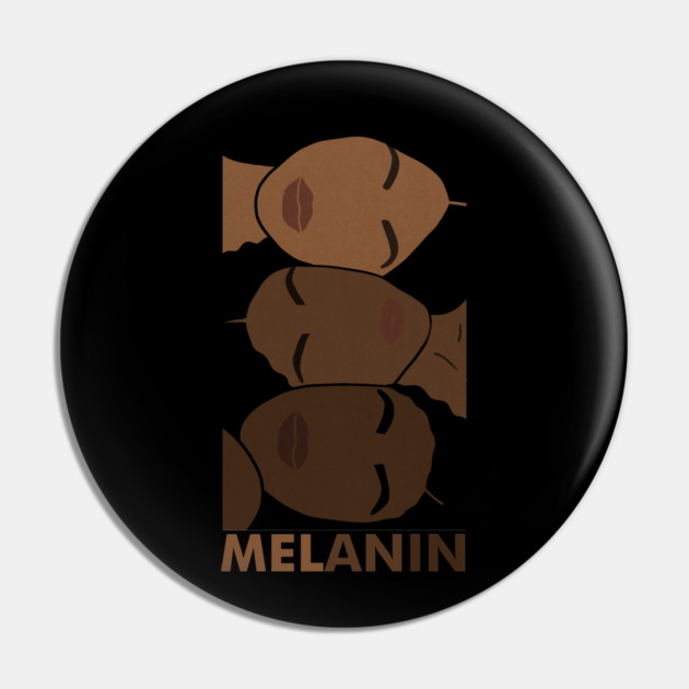 Melanin Shades, African Women, Brown Skin Girl Pin by logiamerch