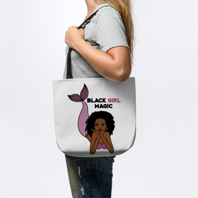 Black Girl Magic, Afro Mermaid by logiamerch