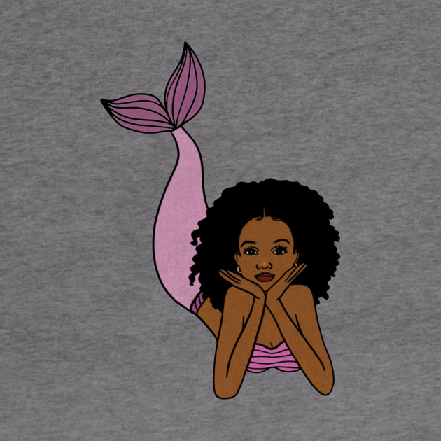 Afro Mermaid, African, Black Girl Magic by logiamerch