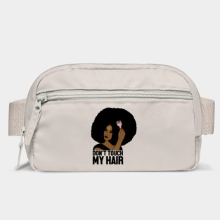 Afro Woman, Don't Touch my Afro Hair, African Bag