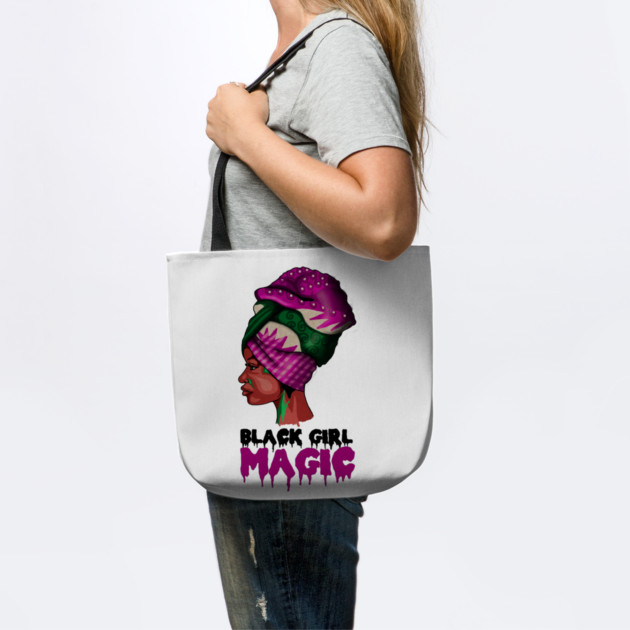 Black Girl Magic, Melanin, Afro Woman by logiamerch