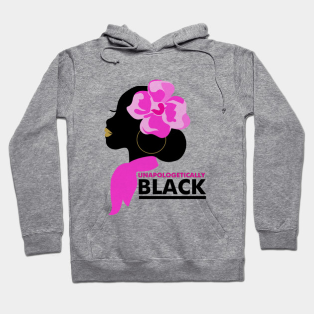 Unapologetically Black, Afro, African Hoodie by logiamerch