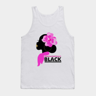 Unapologetically Black, Afro, African Tank Top