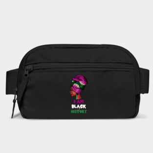 I am Black History, African Afro, Black Pride, African Woman Bag