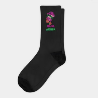 Mama Africa, Proud African Woman Socks