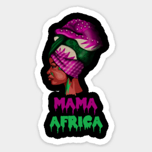 Mama Africa, Proud African Woman Magnet