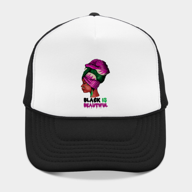 Black is Beautiful, Afro African Woman by logiamerch