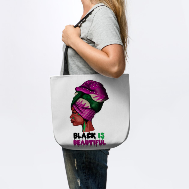 Black is Beautiful, Afro African Woman by logiamerch