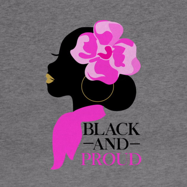 Black and Proud, African Woman, Afro, Black Pride by logiamerch