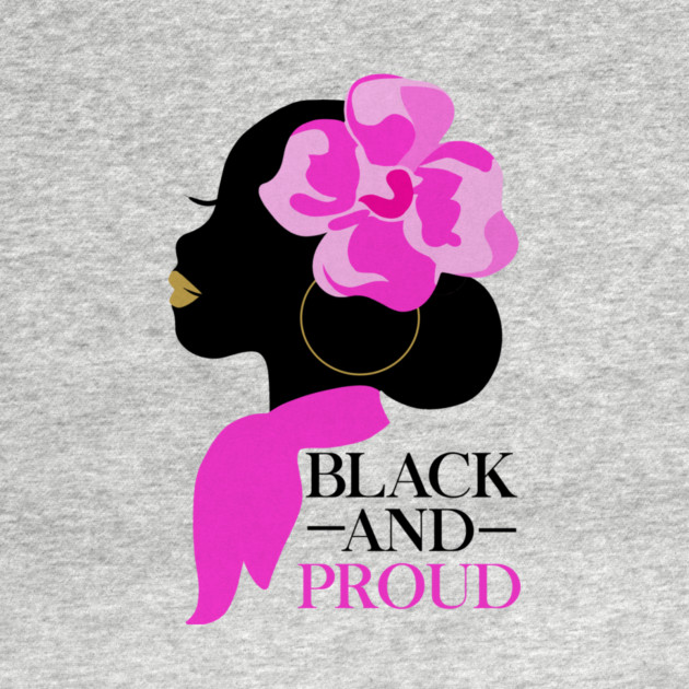 Black and Proud, African Woman, Afro, Black Pride by logiamerch