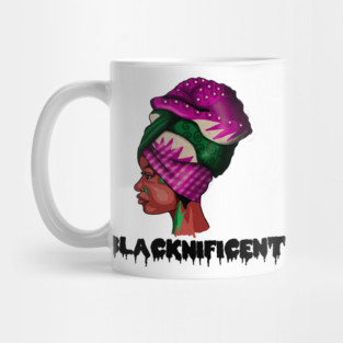 Black Beauty, Afro Woman, Magnificent Mug