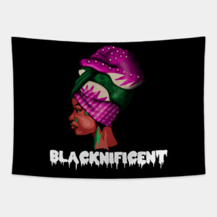 Black Beauty, Afro Woman, Magnificent Tapestry