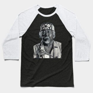 Mr. Miyagi Baseball T-Shirt