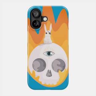 Bunny_Skull Phone Case