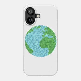 Pale blue dot Phone Case