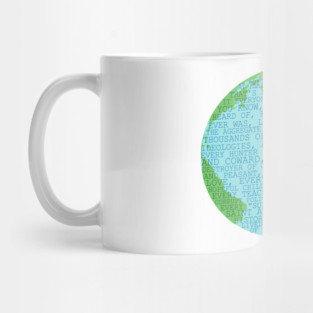 Pale blue dot Mug