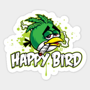 Happy Bird Sticker