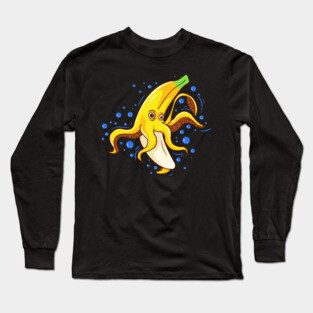Banana Octopus Long Sleeve T-Shirt