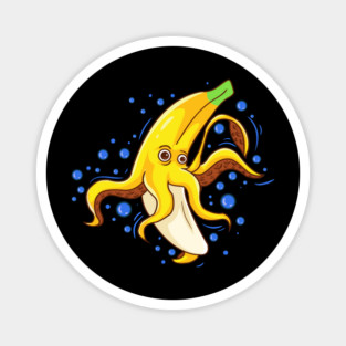 Banana Octopus Magnet