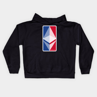 Ethereum Vs NBA Logo Kids Hoodie