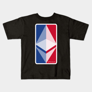 Ethereum Vs NBA Logo Kids T-Shirt