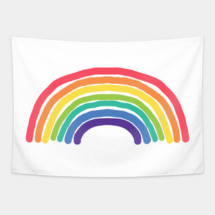 Crayon Rainbow Tapestry