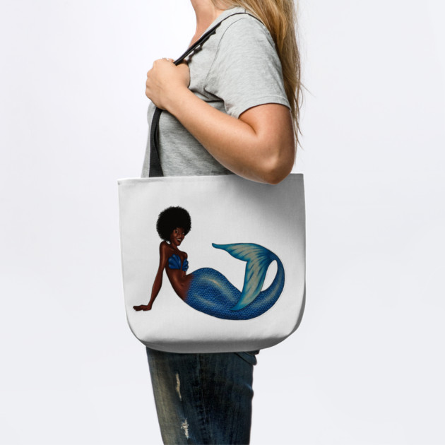 Afro Mermaid, African, Black Girl Magic by logiamerch