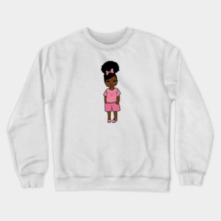 Black Girl Magic, Afro Girl, Melanin Crewneck Sweatshirt