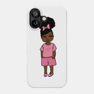 Black Girl Magic, Afro Girl, Melanin Phone Case
