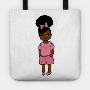 Black Girl Magic, Afro Girl, Melanin Tote