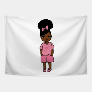 Black Girl Magic, Afro Girl, Melanin Tapestry