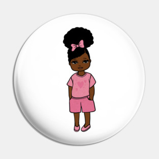 Black Girl Magic, Afro Girl, Melanin Pin