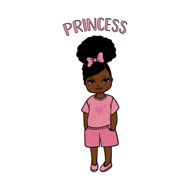 Black Girl Magic, Princess, Afro Girl by logiamerch