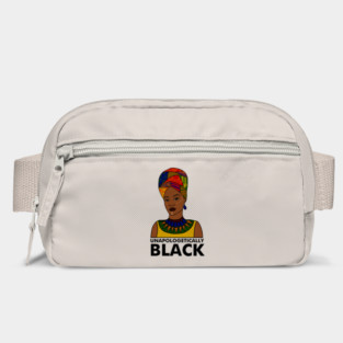 Unapologetically Black, Afro African, Black Pride Bag