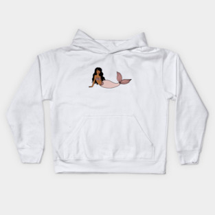 Afro Mermaid, African, Black Girl Magic Kids Hoodie