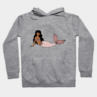 Afro Mermaid, African, Black Girl Magic Hoodie