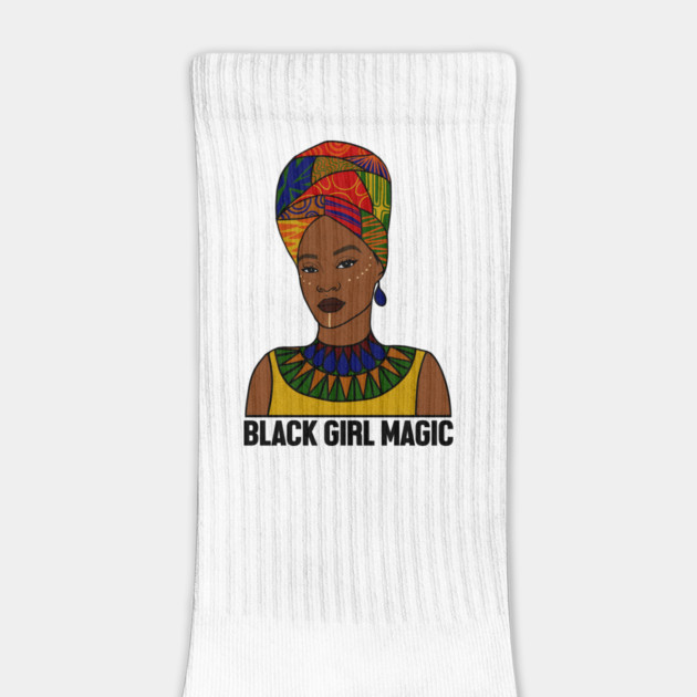 Black Girl Magic, Afro Woman, African by logiamerch