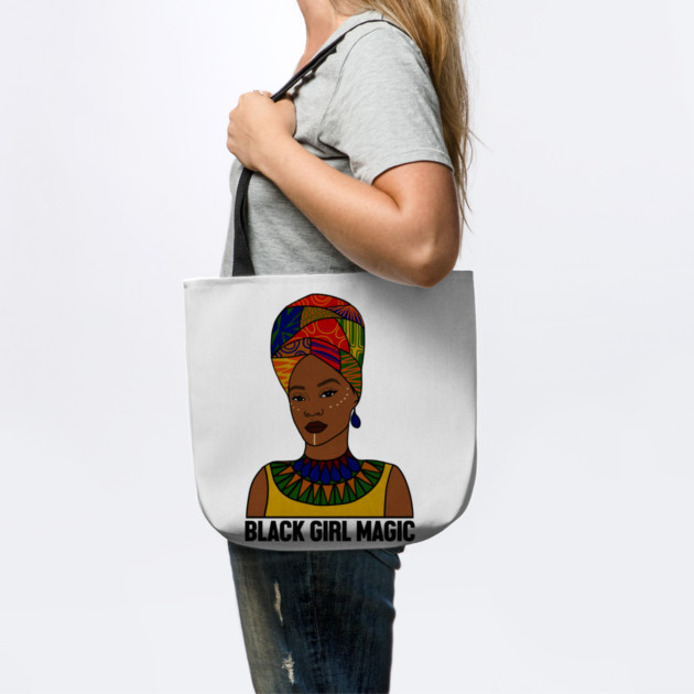 Black Girl Magic, Afro Woman, African by logiamerch