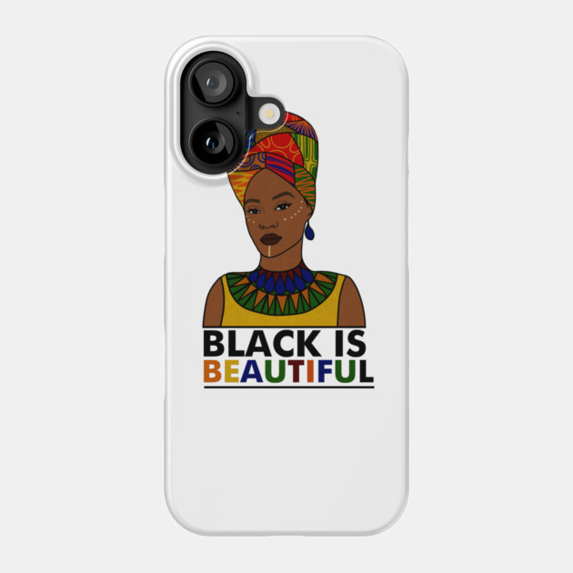 Black is Beautiful, African Pride Phone Case by logiamerch
