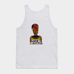 Black is Beautiful, African Pride Tank Top